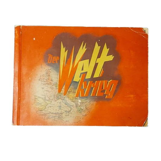 WW1 German Der Welt Krieg Cigarette Card Album