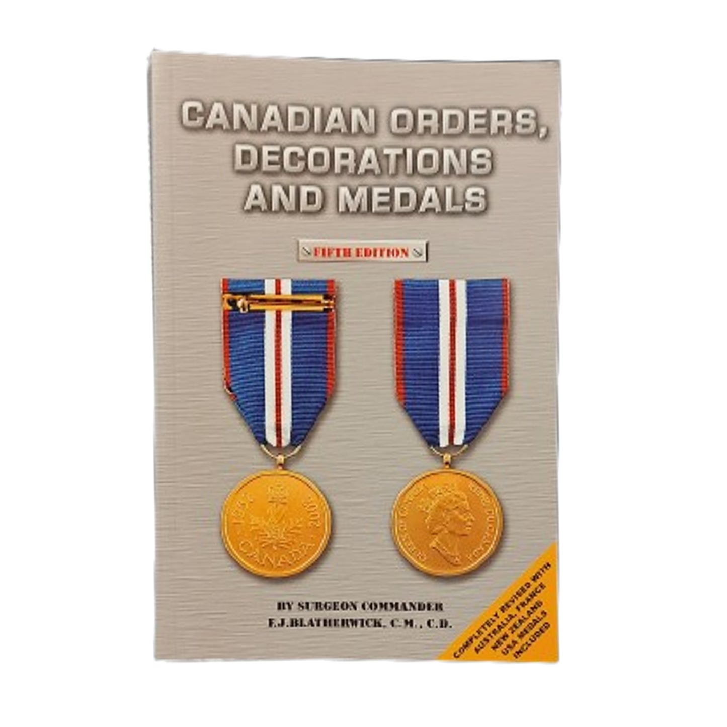 Reference Book Canadian Orders Decorations And Medals