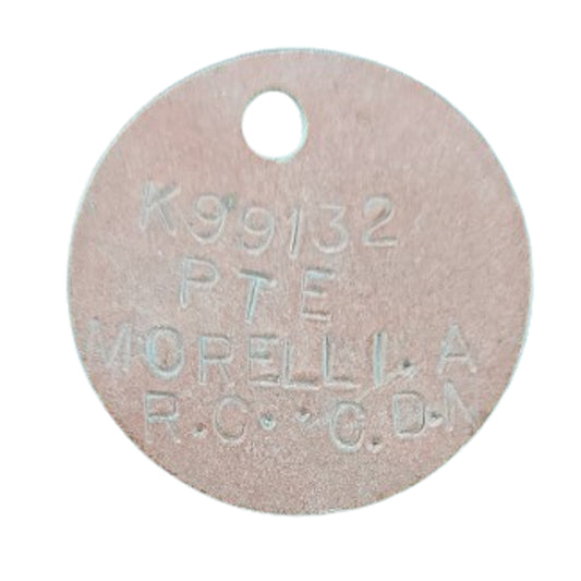 WW2 Canadian ID Tag CFC Canadian Forestry Corps