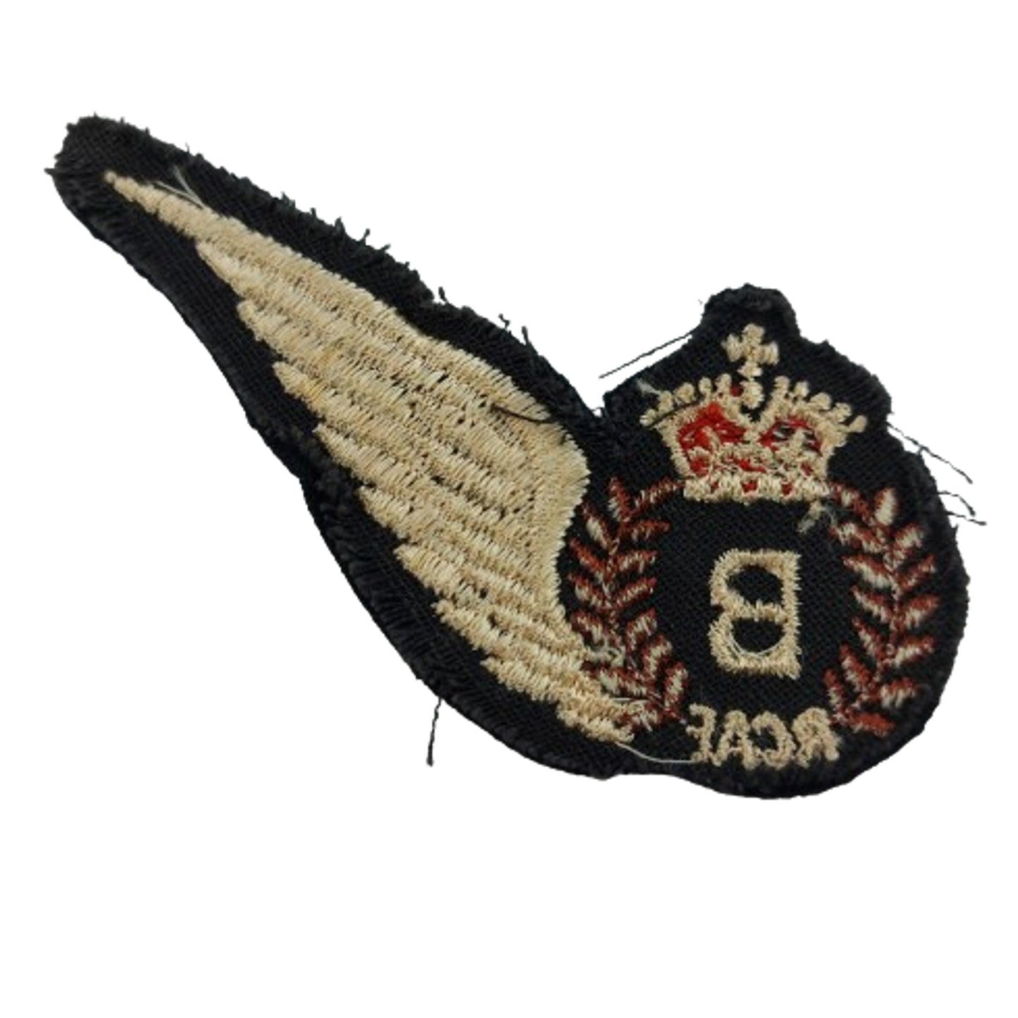 WW2 RCAF Royal Canadian Air Force Bomber Half Wing Brevet Insignia