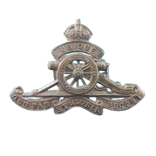 WW2 Canadian RCA Royal Canadian Artillery Cap Badge