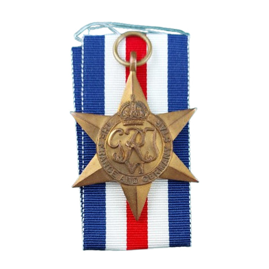 WW2 Canadian France And Germany Star Medal