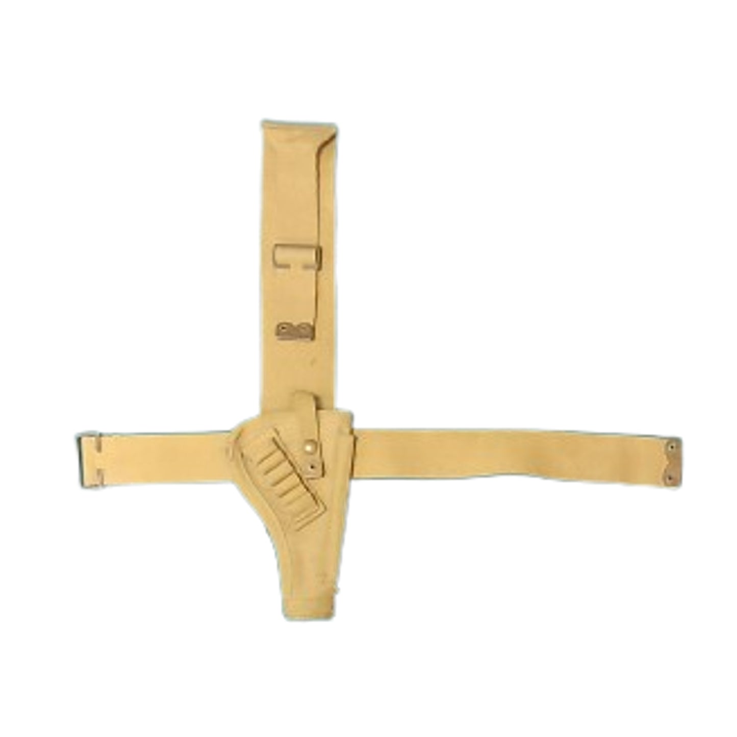 WW2 Canadian P37 Full Length Tankers Holster With Leg Strap 1943