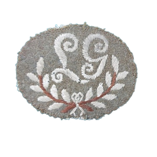 WW2 Canadian British LG Lewis Gunner Cloth Trade Badge