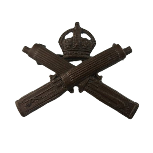 WW1 British MGC Machine Gun Corps OSD Collar Badge