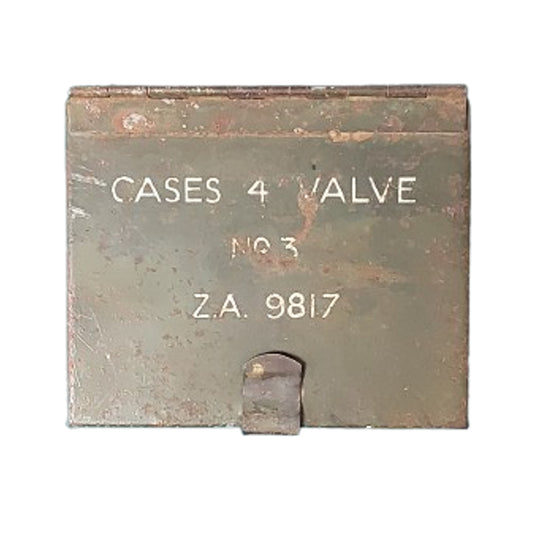 WW2 Canadian British Wireless number 18 Radio Set Spare Valves Case 4, No.3