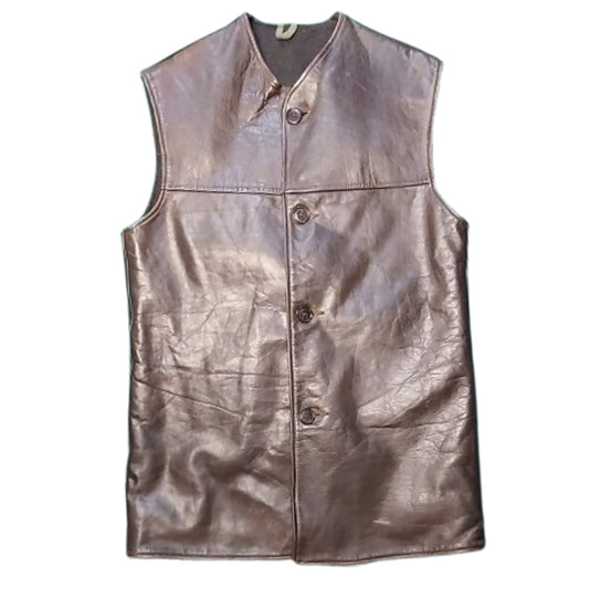 WW2 Canadian Leather Battle Jerkin 1943 C-Broadarrow
