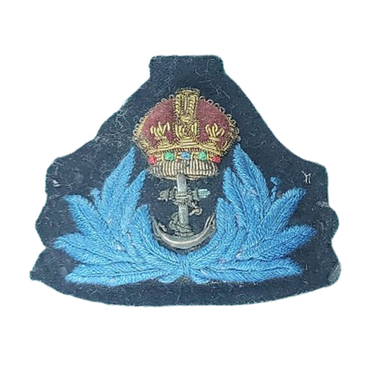 WW2 Canadian WRENS Women's Royal Naval Service Cap Badge (1)