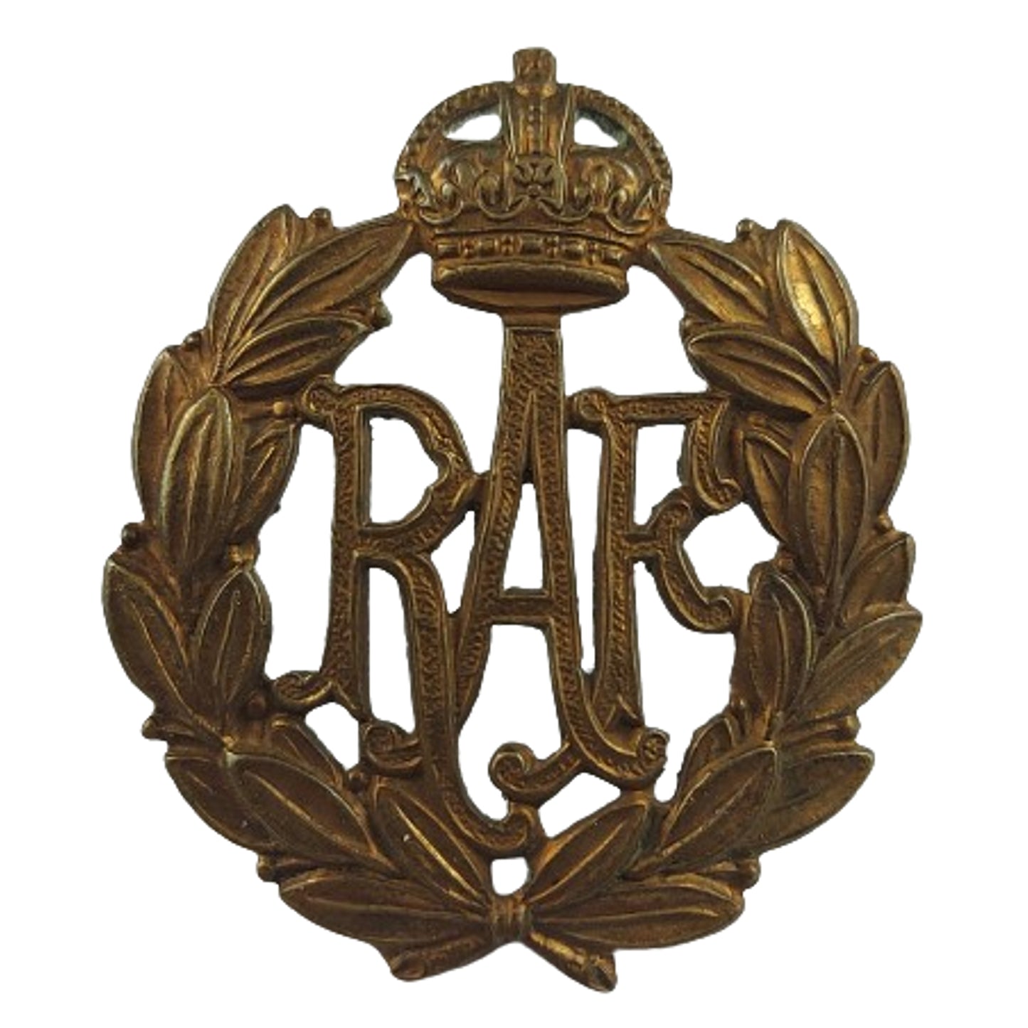 WW2 British RAF Royal Air Force Cap Badge