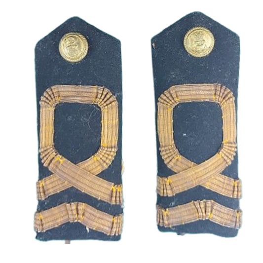 WW2 Canadian RCNVR Royal Canadian Naval Veterans Reserve Uniform Shoulder Board Pair