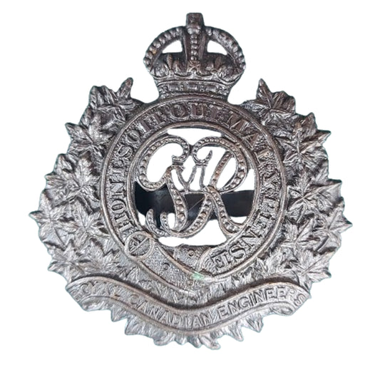 WW2 RCE Royal Canadian Engineers OSD Cap Badge