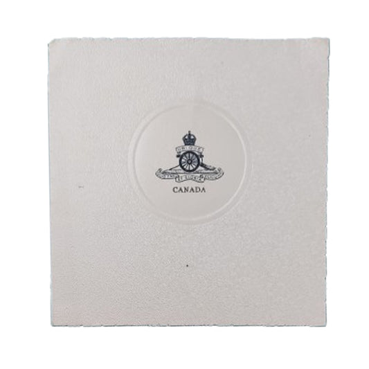 WW2 Canadian RCA Royal Canadian Artillery Christmas Card With Service Number 1941