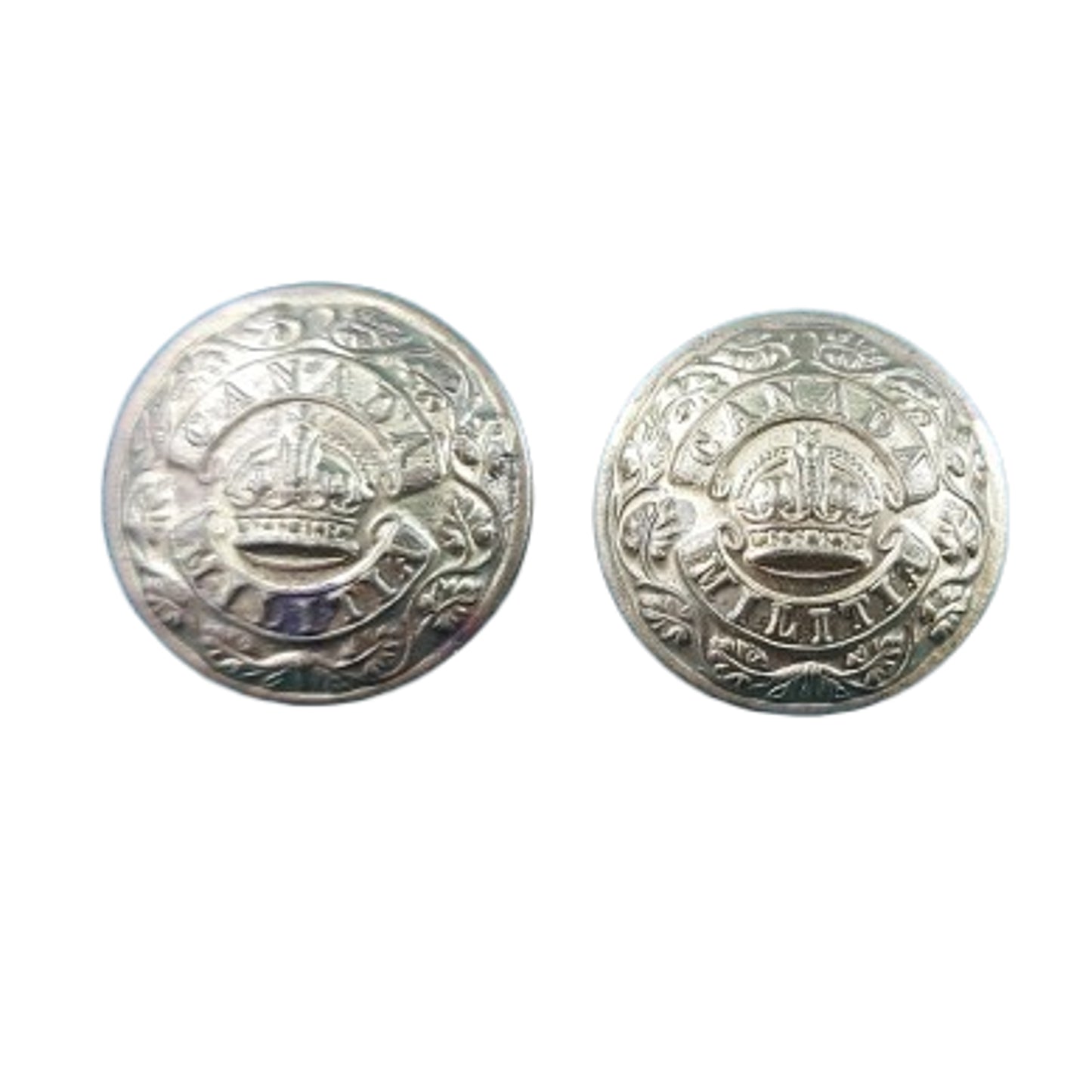 Pre-WW1 Canadian Militia Officers Uniform Button Pair