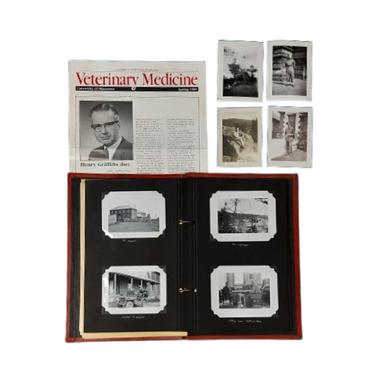 WW2 Canadian Photo Album Captain Henry Griffiths War Disease Control Center