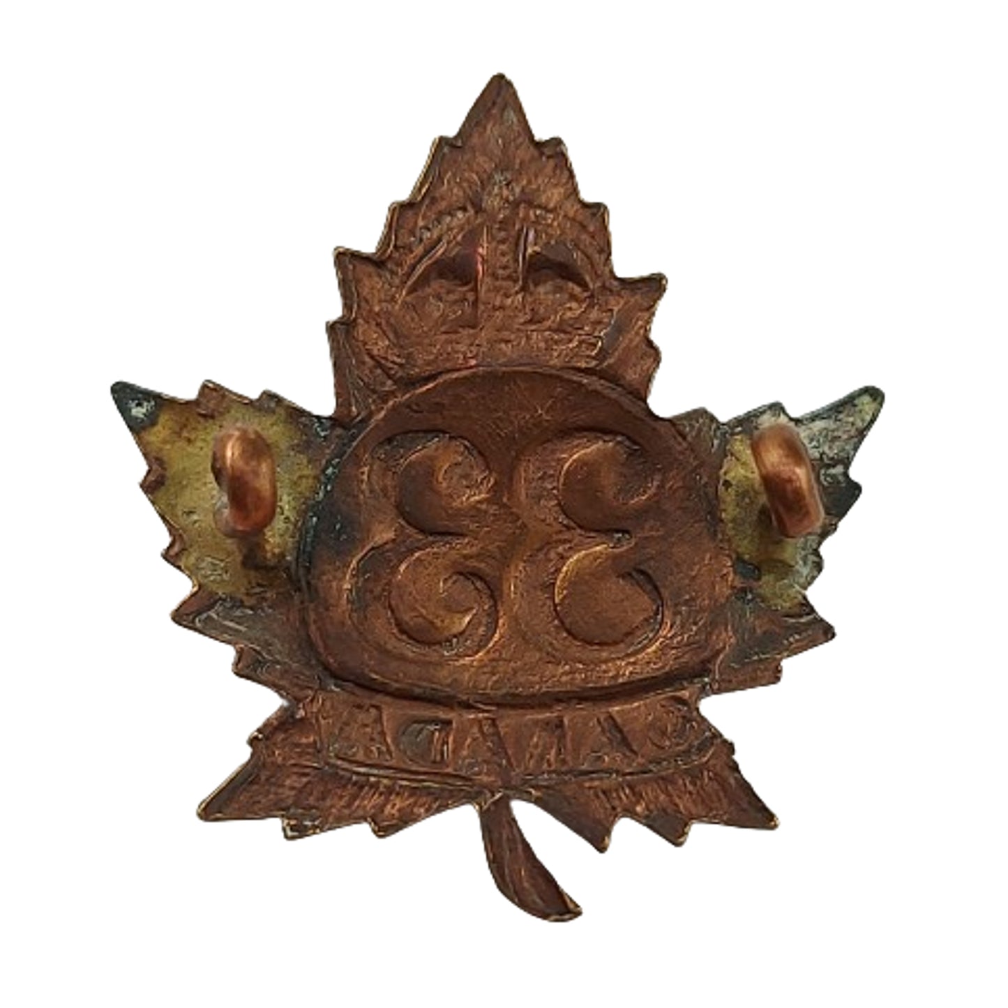 WW1 Canadian CEF 33rd Battalion Collar Badge -London Ontario