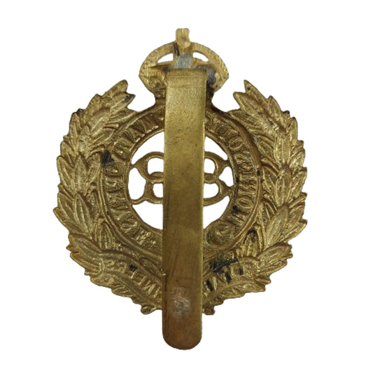 Pre-WW1 British Edward VII RE Royal Engineers Cap Badge