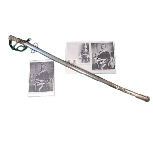 Pre-WW1 British Model 1821 Pattern Light Cavalry Named Presentation Sword Yorkshire Dragoons