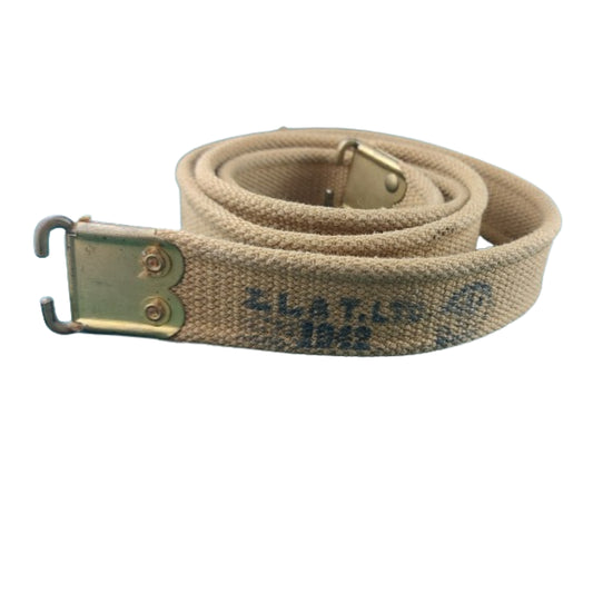 WW2 Canadian SMLE #4 Mk.I Service Rifle Sling 1942 NOS Mint