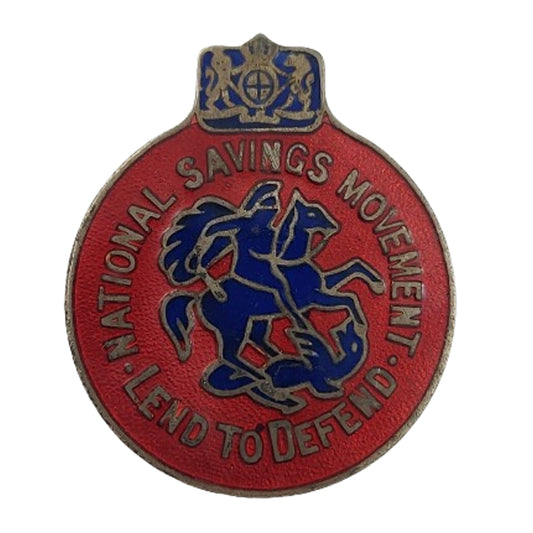 WW2 British National Savings Movement Badge