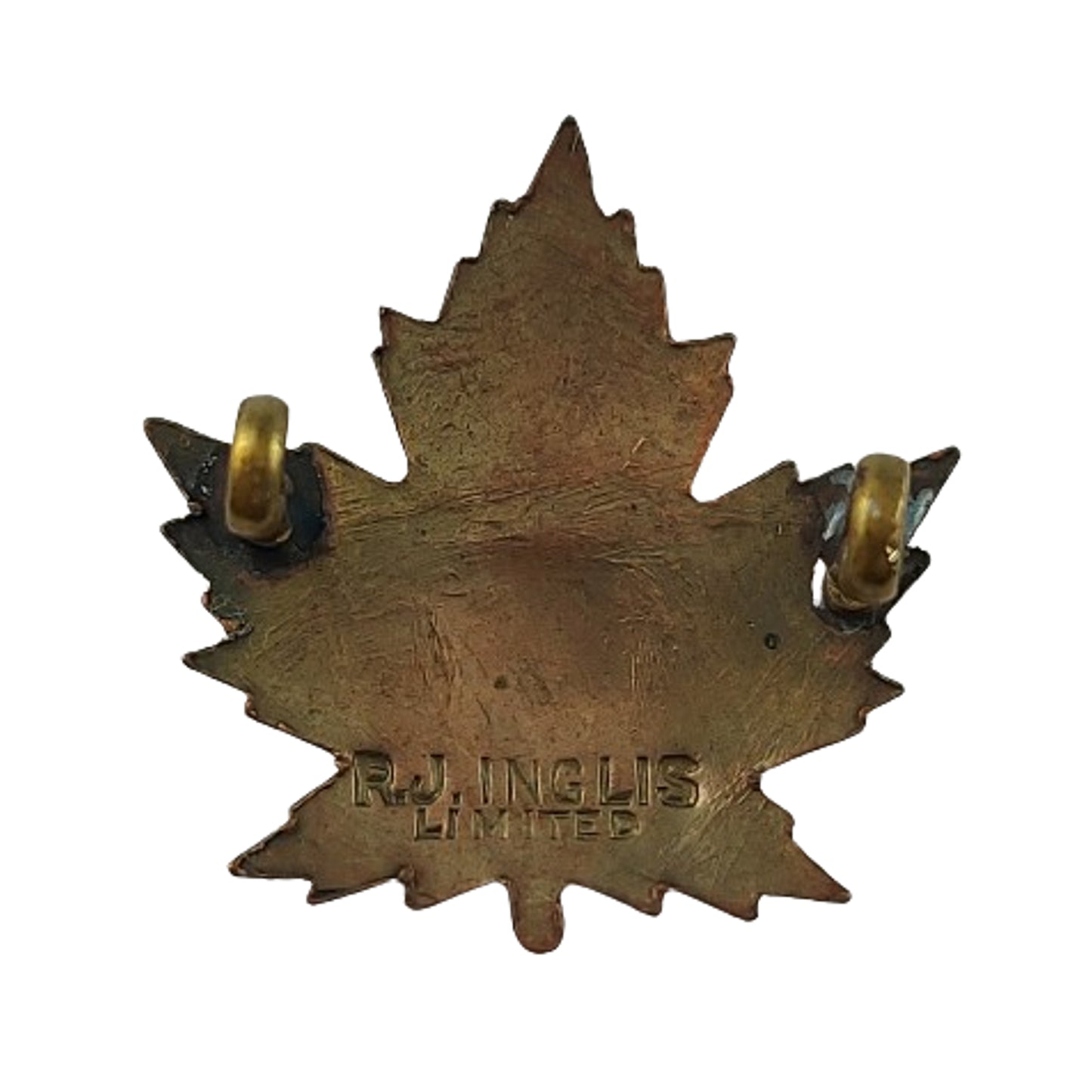 WW1 Canadian CEF 56th Battalion Collar Badge -Calgary Alberta -R.J. Inglis