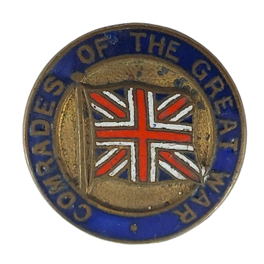 WW1 British Comrades Of The Great War Enamel Badge