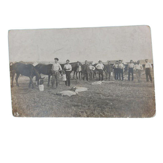 WW1 British Cavalry Picture Postcard