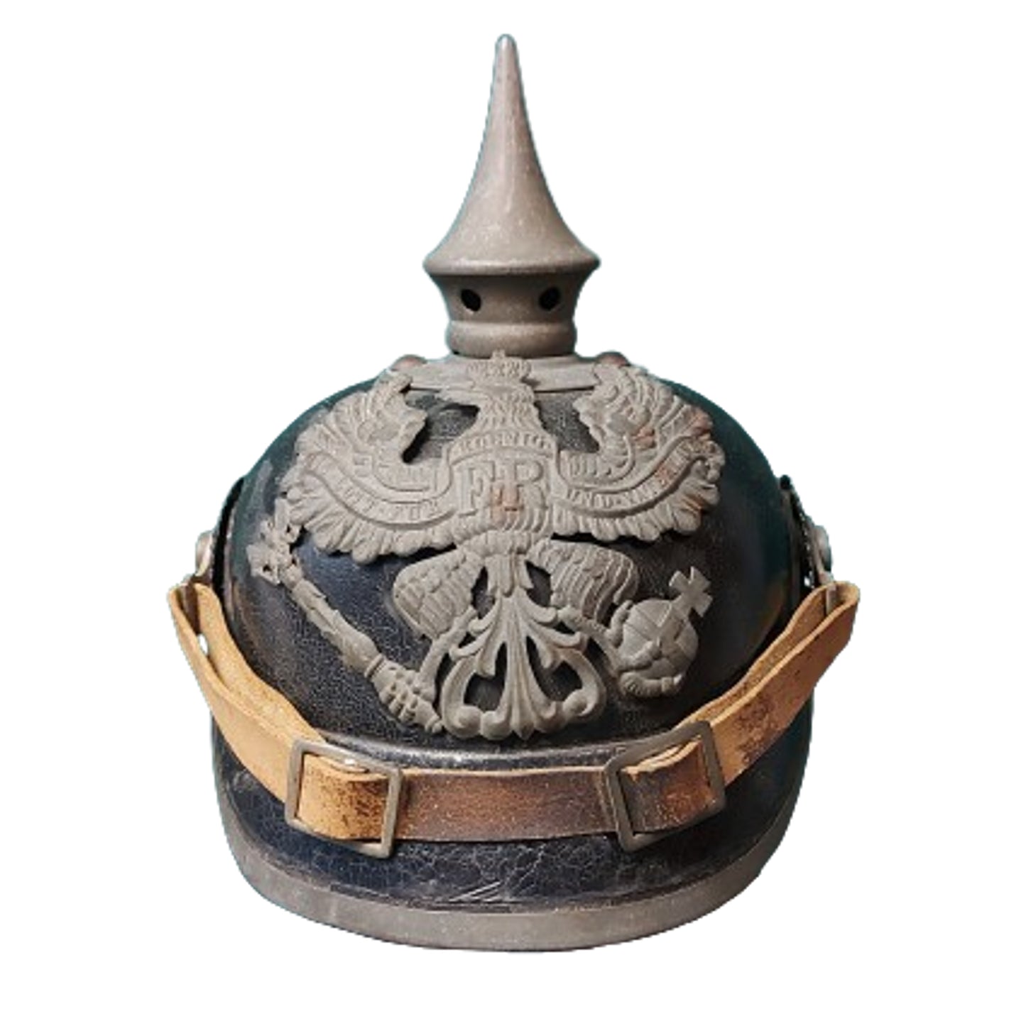 WW1 Imperial German M15 Prussian Pickelhaube Helmet