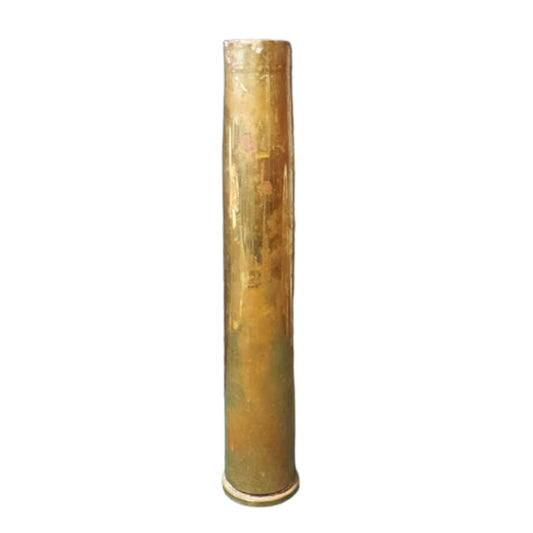 WW2 Canadian British Inert 40mm Bofors Naval Shell Casing 1944