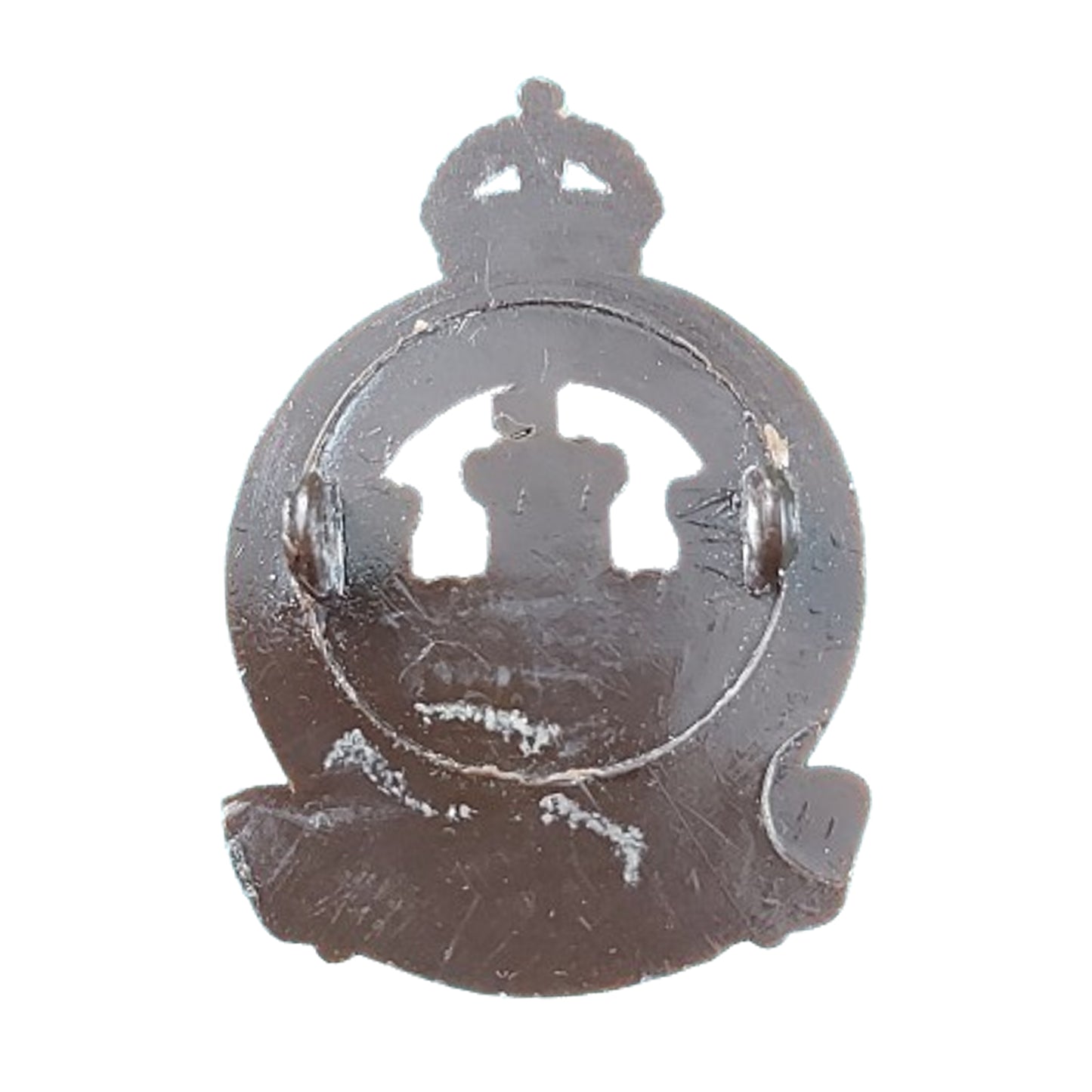 WW2 Canadian Garrison Battalion Bakelite Plastic Cap Badge