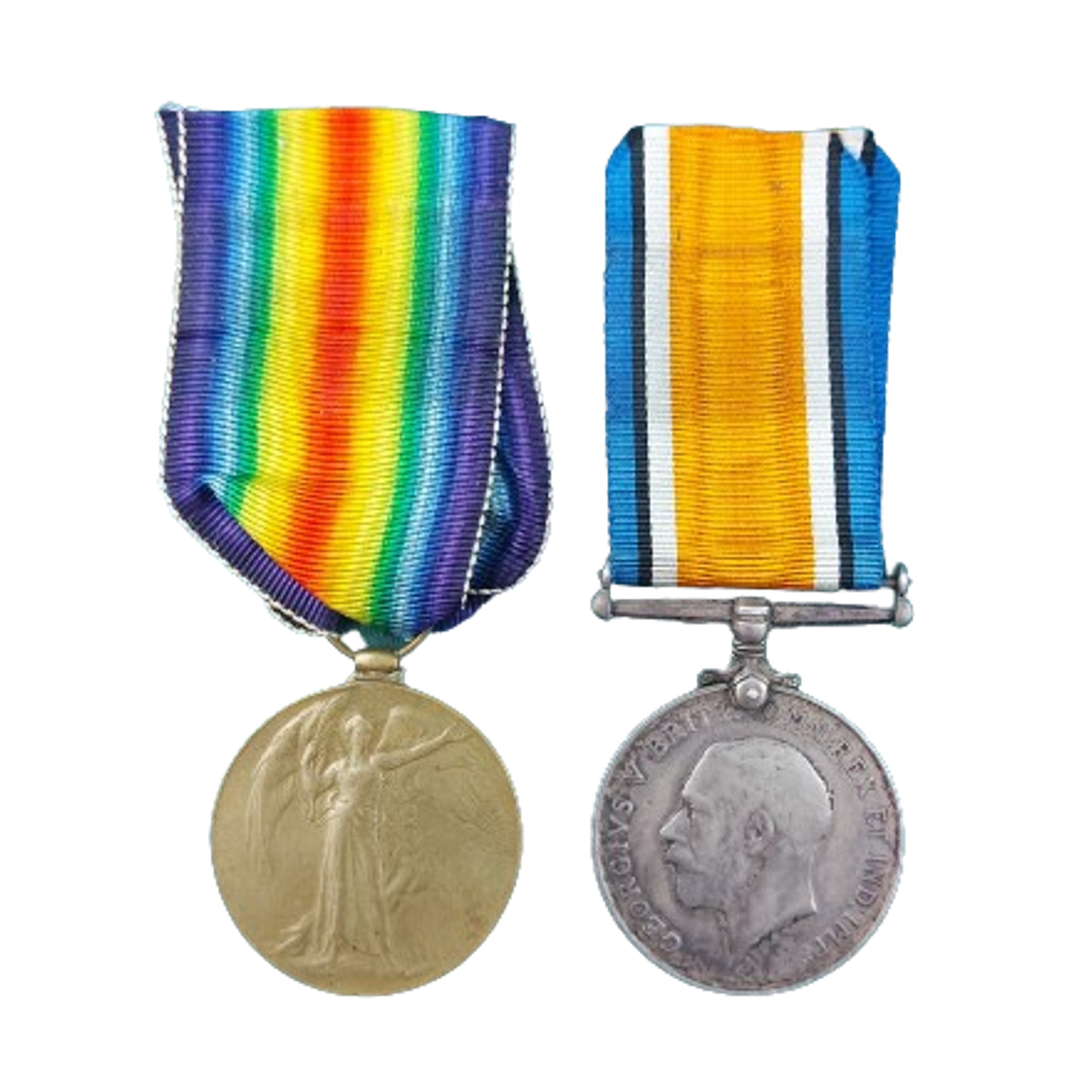 WW1 Canadian Medal Pair -14th Battalion RMR Royal Montreal Regiment ...