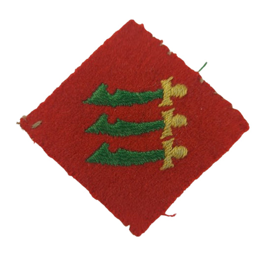WW2 British 147th Field Regiment Essex Yeomanry Royal Artillery Uniform Insignia