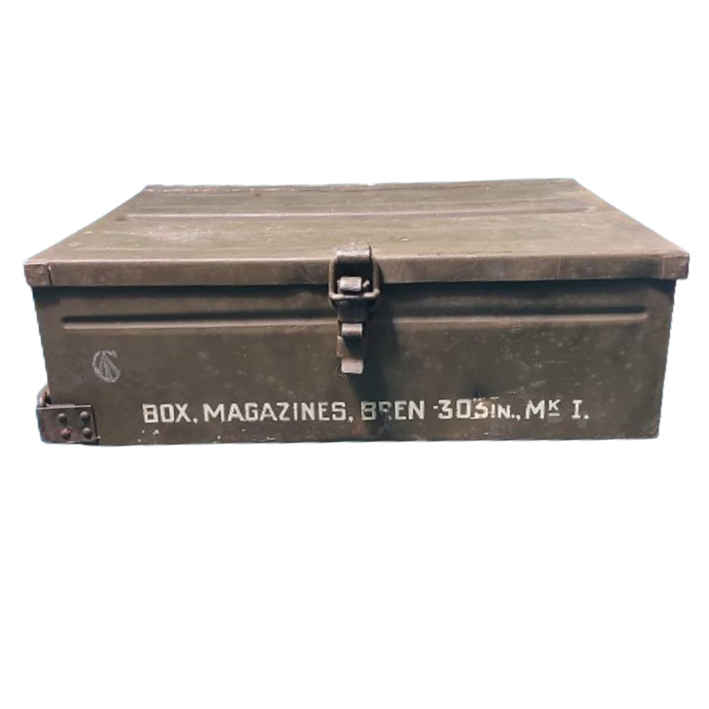 WW2 Canadian Mk.I Bren Gun Magazine Chest With 12 Spare Magazines