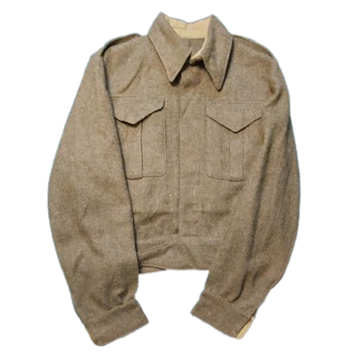 WW2 Canadian Battle Dress Tunic 1945 No Insignia Size 7