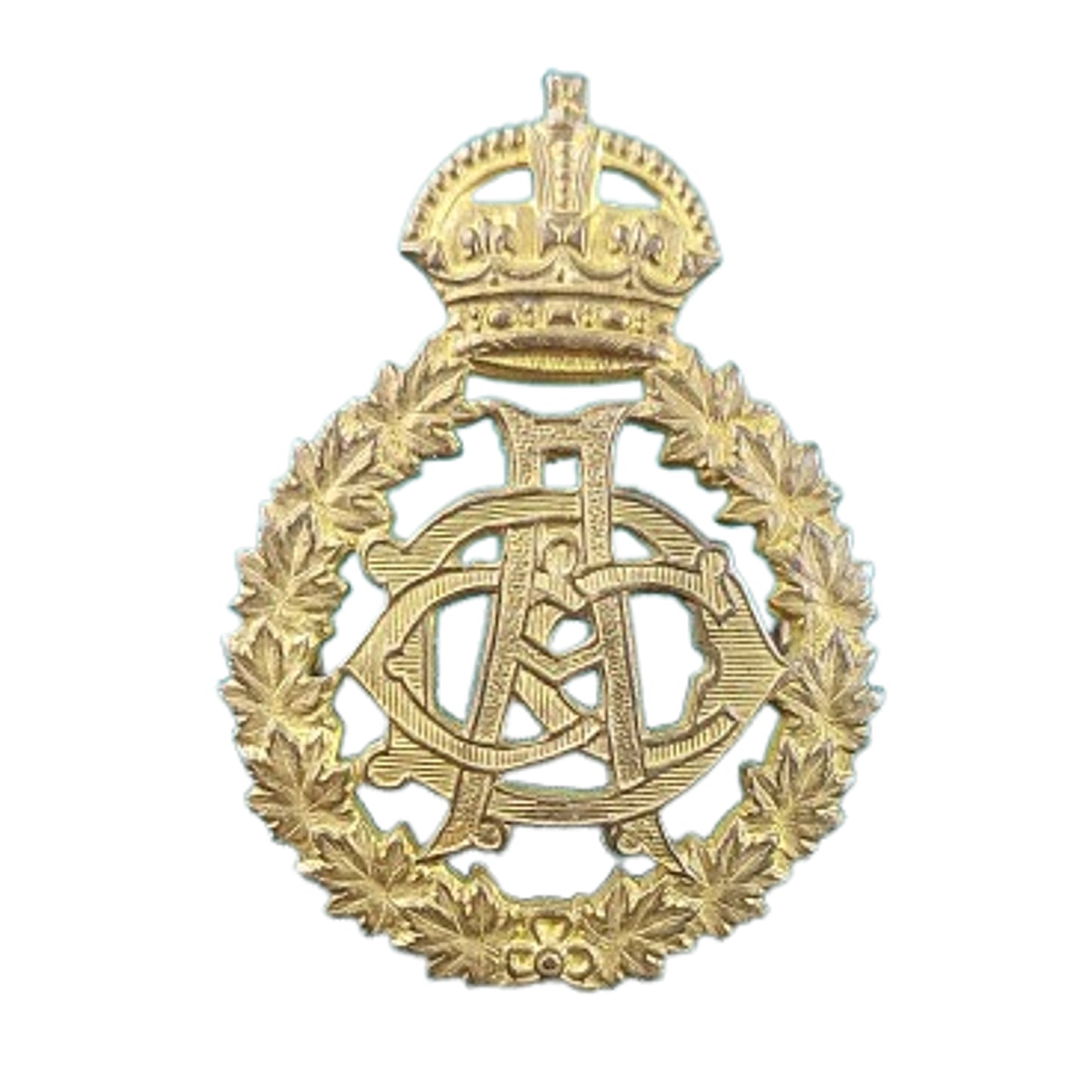 WW2 Canadian CADC Canadian Army Dental Corps Cap Badge
