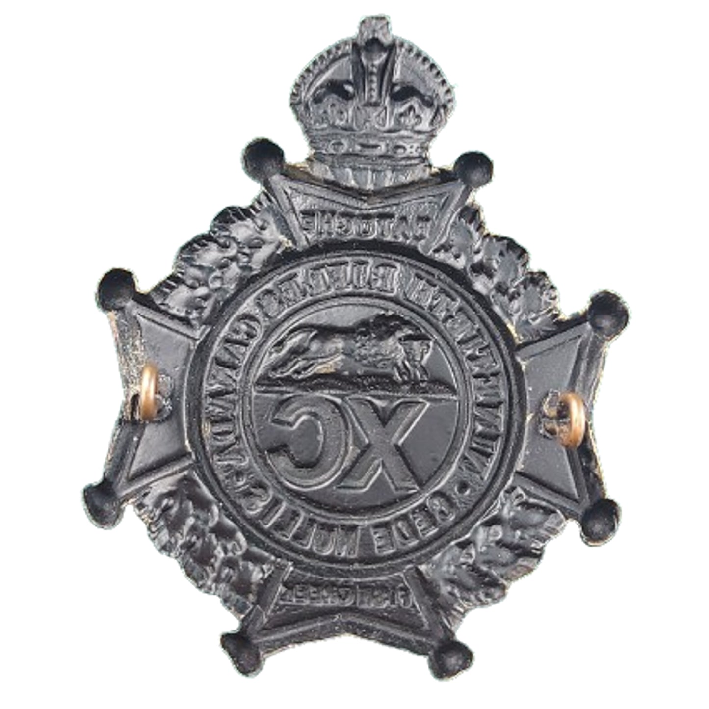 Pre-WW1 Canadian 90th Winnipeg Rifles Cap Badge -1905
