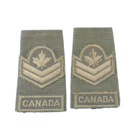 Post-WW2 Canadian Forces Master Corporal Rank Epaulettes