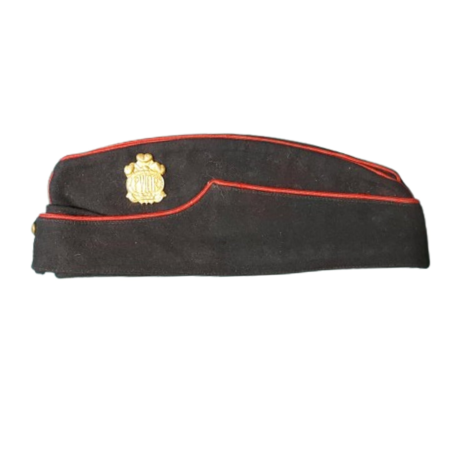 WW2 Canadian PWOR Princess Of Wales Own CFSC Colored Field Service Cap With Badge