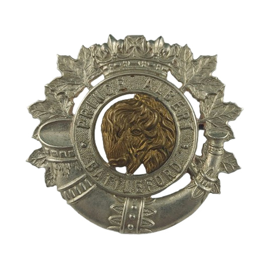 WW2 Canadian Prince Albert Battleford Saskatchewan Cap Badge -Scully Montreal