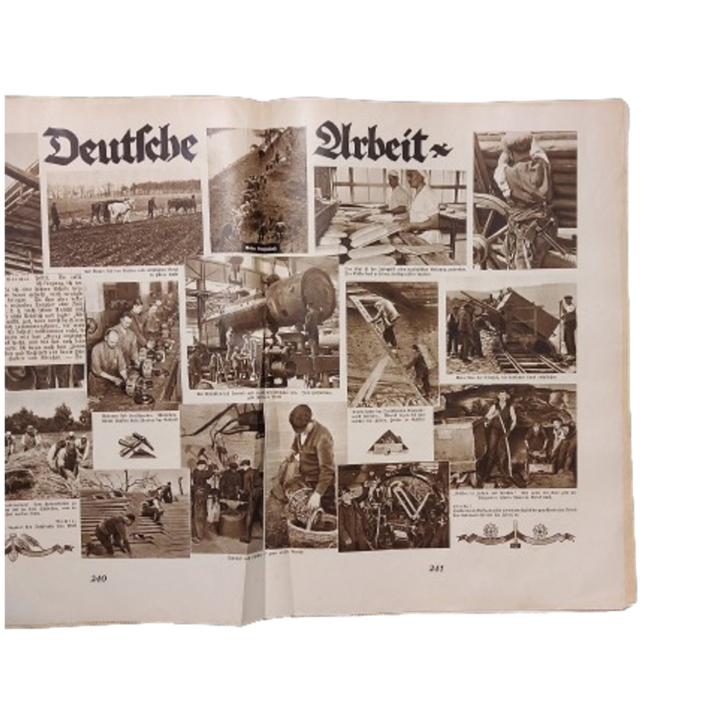 WW2 German Hilf Mit Magazine Issue #8 1934