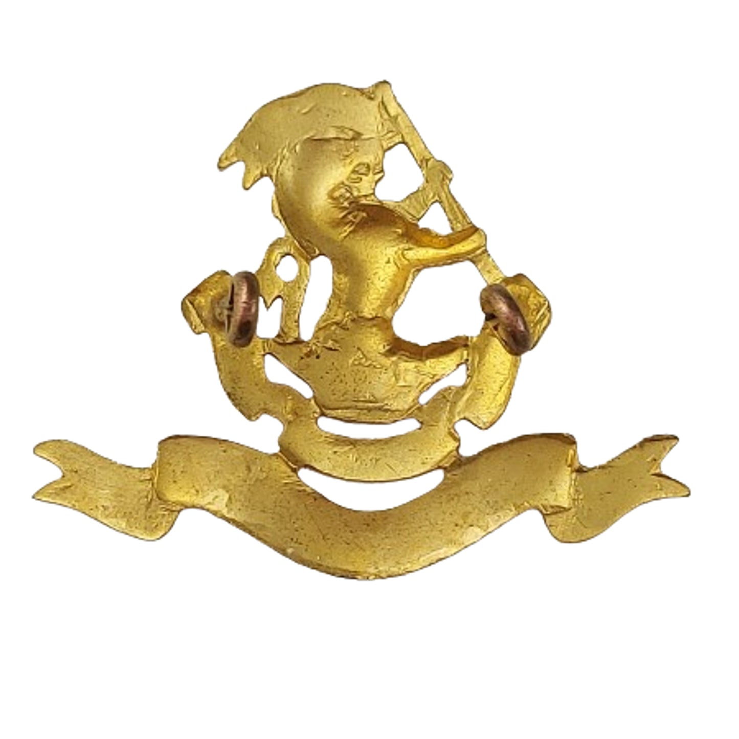 New Zealand 5th Wellington Rifles Officer's Cap Badge