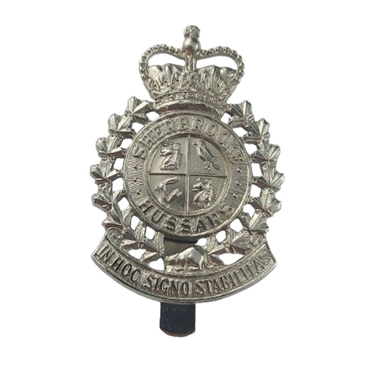 QEII Canadian Sherbrooke Hussars Cap Badge