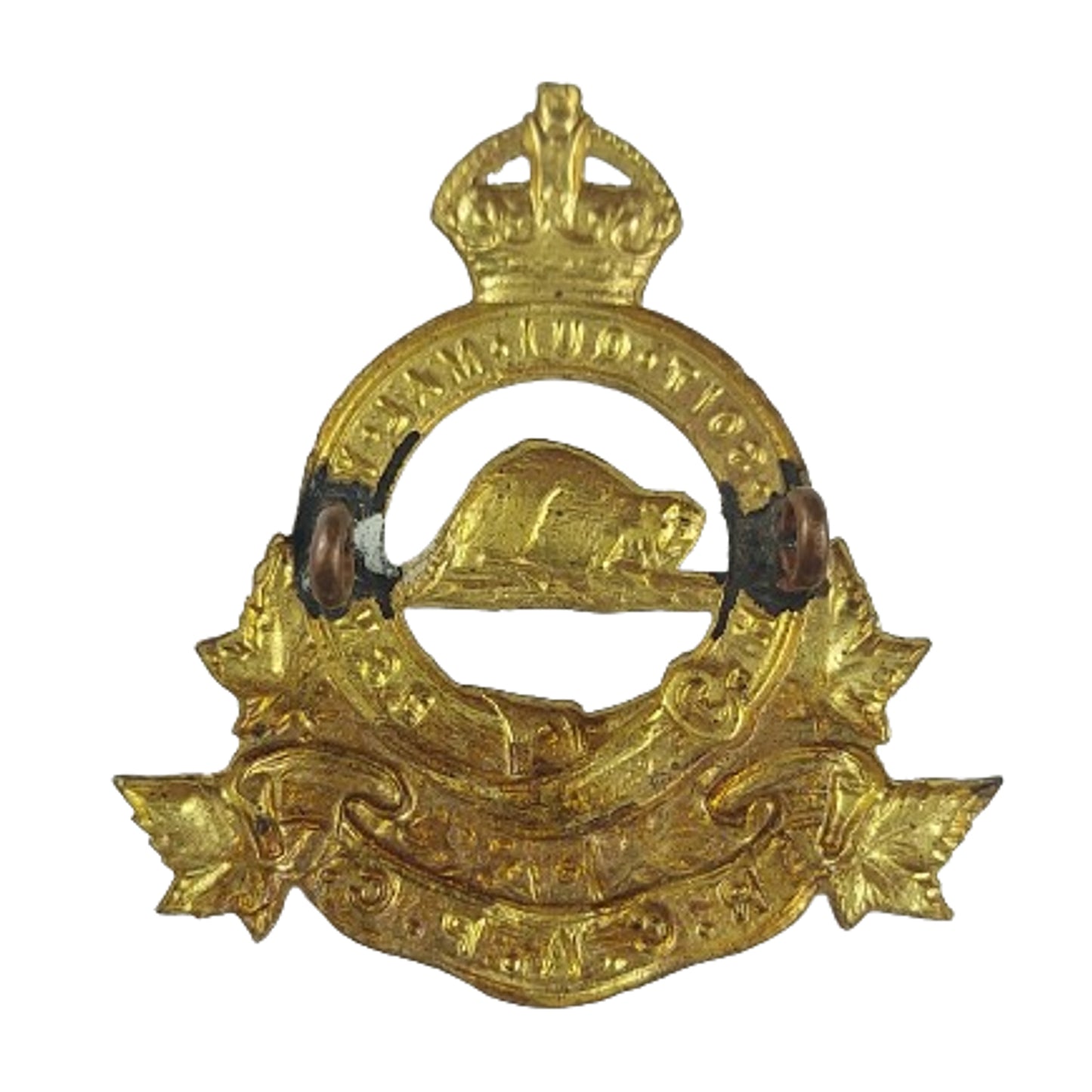 WW2 RCAPC Royal Canadian Army Pay Corps Cap Badge
