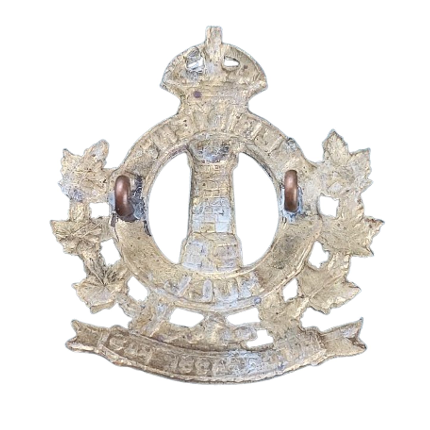 WW2 Canadian Regiment De Hull Cap Badge