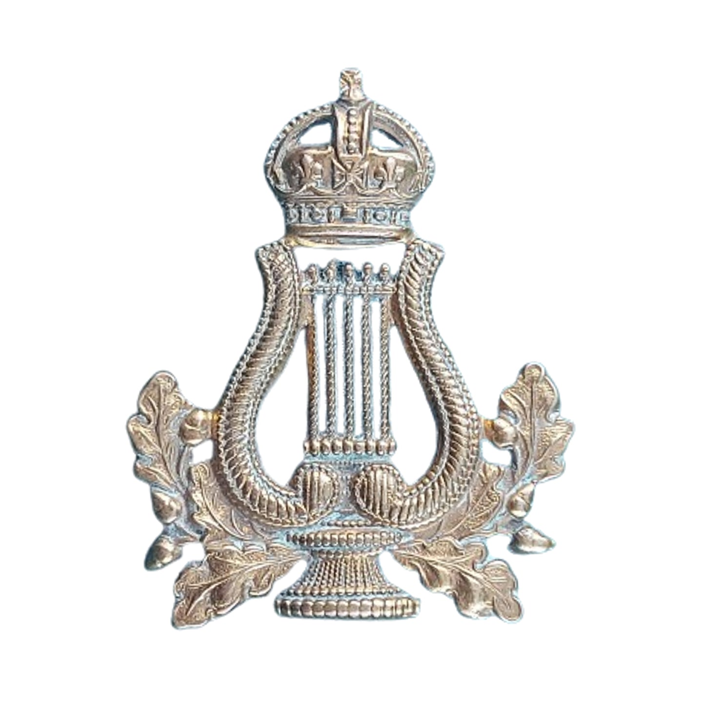 WW2 Canadian -British Musicians Cap Badge