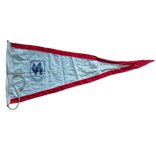 WW2 Canadian 6th Victory Loan Flag 56 X 24 Inches