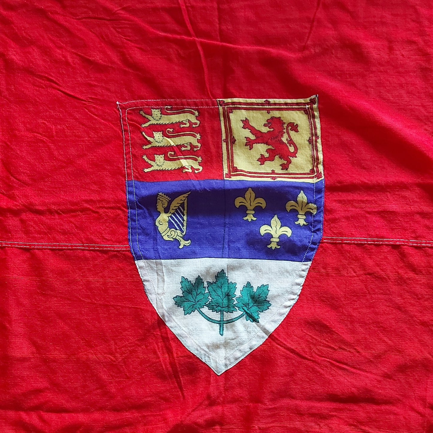 Large WW2 Canadian Red Ensign Flag 126 X 56 Inches