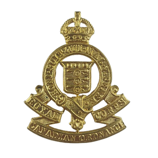 WW2 RCOC Royal Canadian Ordnance Corps Cap Badge