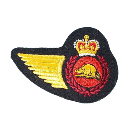 Post-WW2 Canadian Forces RCAF Construction Engineer Cloth Wing