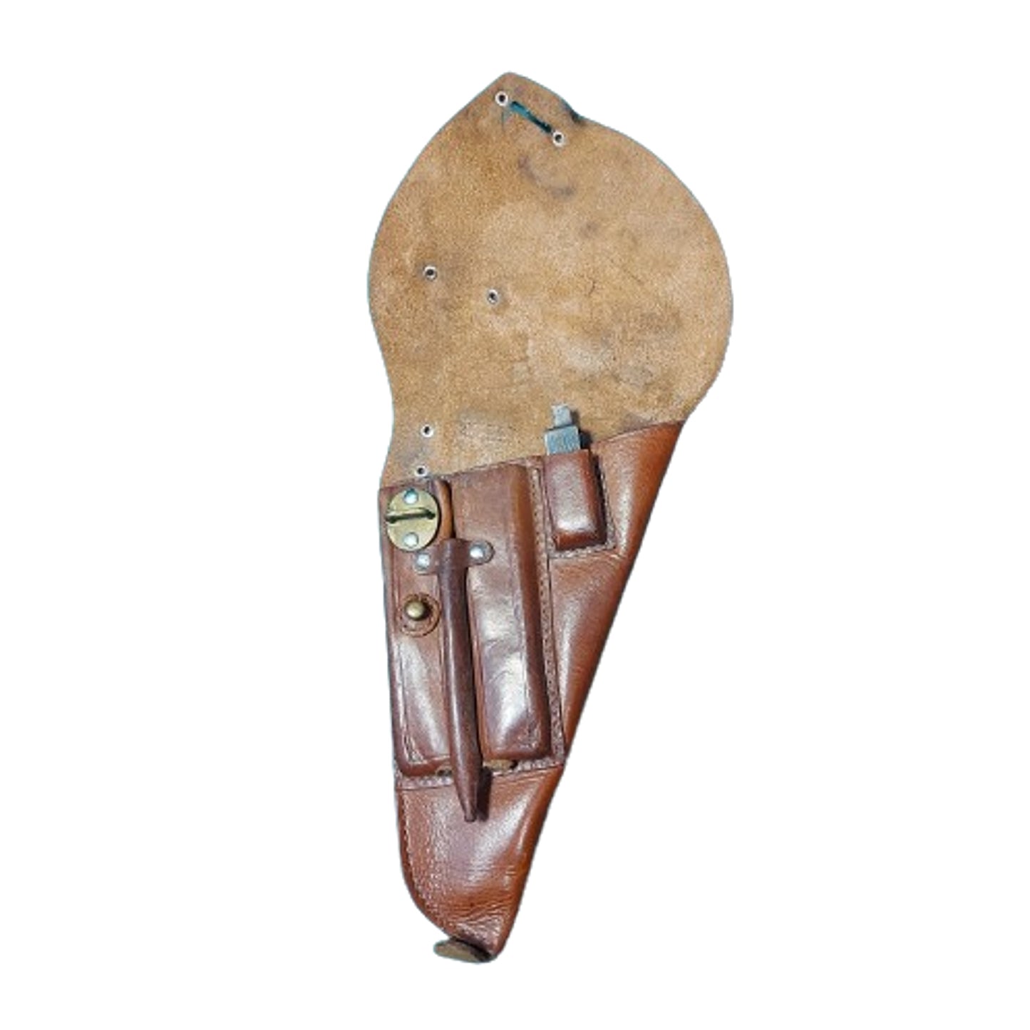 WW2 Era Swedish Copy Of The Finnish Lahti Holster And Take Down Tool For The Husqvarna Model 40