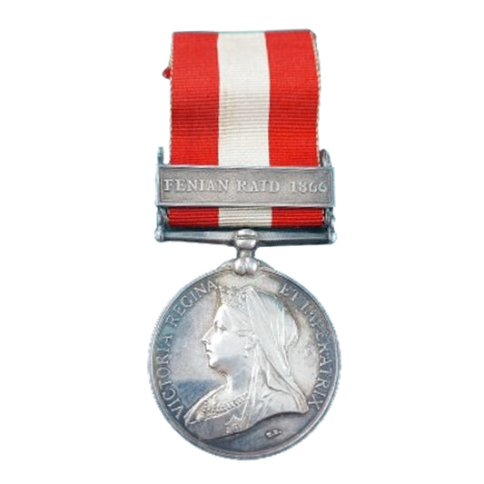 Pre-WW1 Canadian General Service Medal -Fenian Raid 1866 - Nova Scotia Militia